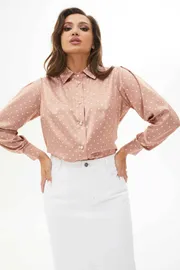 Blouse MiSlana #S818 roza