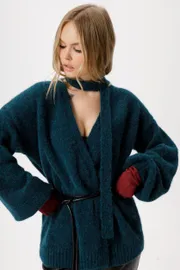 Кардиган Pirs арт. 6360 изумрудный
