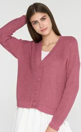 Sweter Newvay 7242-14128 t.pudra