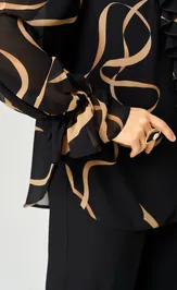 Blouse EVA GRANT 9019 print lenty