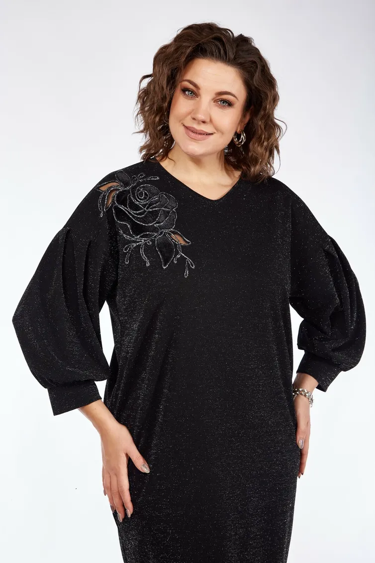 Платье Vilena-fashion арт. 940 черный