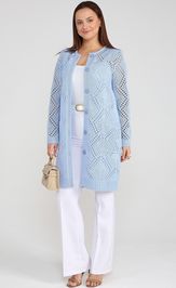 Кардиган BONADI 2214 голубой