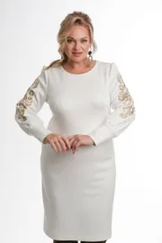 Sukienka Vilena-fashion #1006 molochnyj