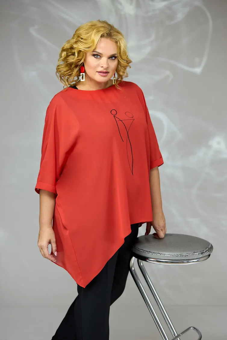 Garnitur Angelina & Company #581/1 krasnyj