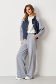 Жакет Panda арт. 122130 сине-серый