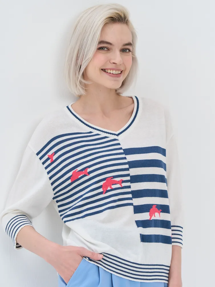 Skoczek Newvay #7231-40249 mol/denim/barbi