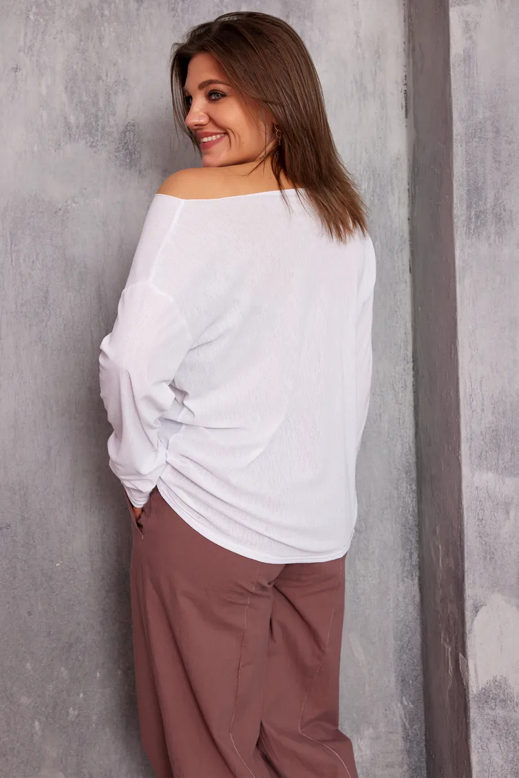 Skoczek BegiModa #4129 belyj