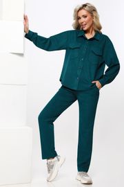 Костюм DS Trend арт. К-0944-0521-01 (брючный сине-зеленый)