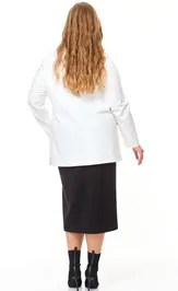 Jumper OVERYOU 127/1 belyj