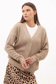 Sweter Romgil #TZ736X svetlo-bezhevyj