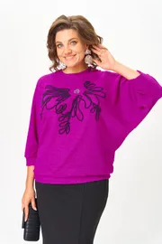 Zestaw Michel Chic #1407 purpurnyj, chernyj
