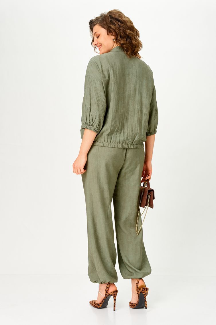 Suit Vilena-fashion #1173 xaki