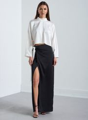 Костюм Леди лайн арт. 2926 белый-черный