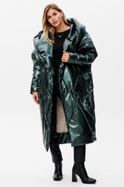 Coat PRATA wear #S023 zelenyj