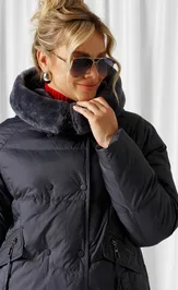 Coat Beautiful & Free 1018 grafit