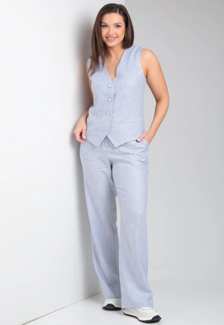 Garnitur Vilena-fashion #966 goluboj