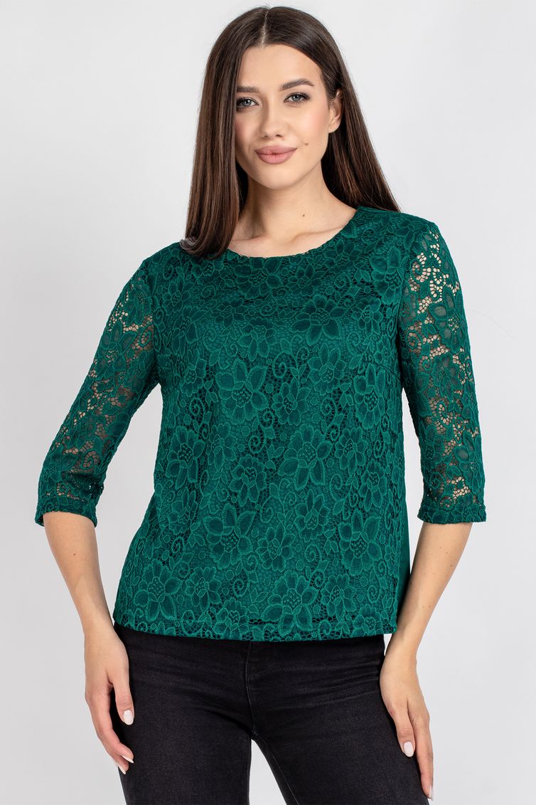 Blouse VIZAVI #704 izumrud