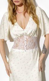 Платье Pirs 6662 пастельный желтый