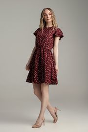 Dress MARIKA #422 bordo