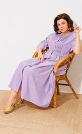 Sukienka Anastasia MAK 1095-1 sirenevyj