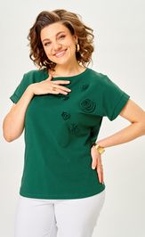 Блузон Rumoda 2288 темно-зеленый