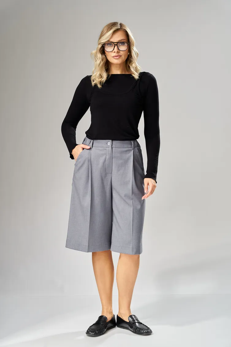 Trousers Ava fashion #M-241 seryj