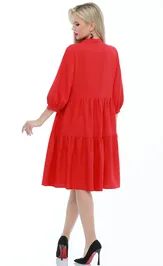Платье DS Trend ЮС-1071 (Влюбиться в себя, нью рэд)