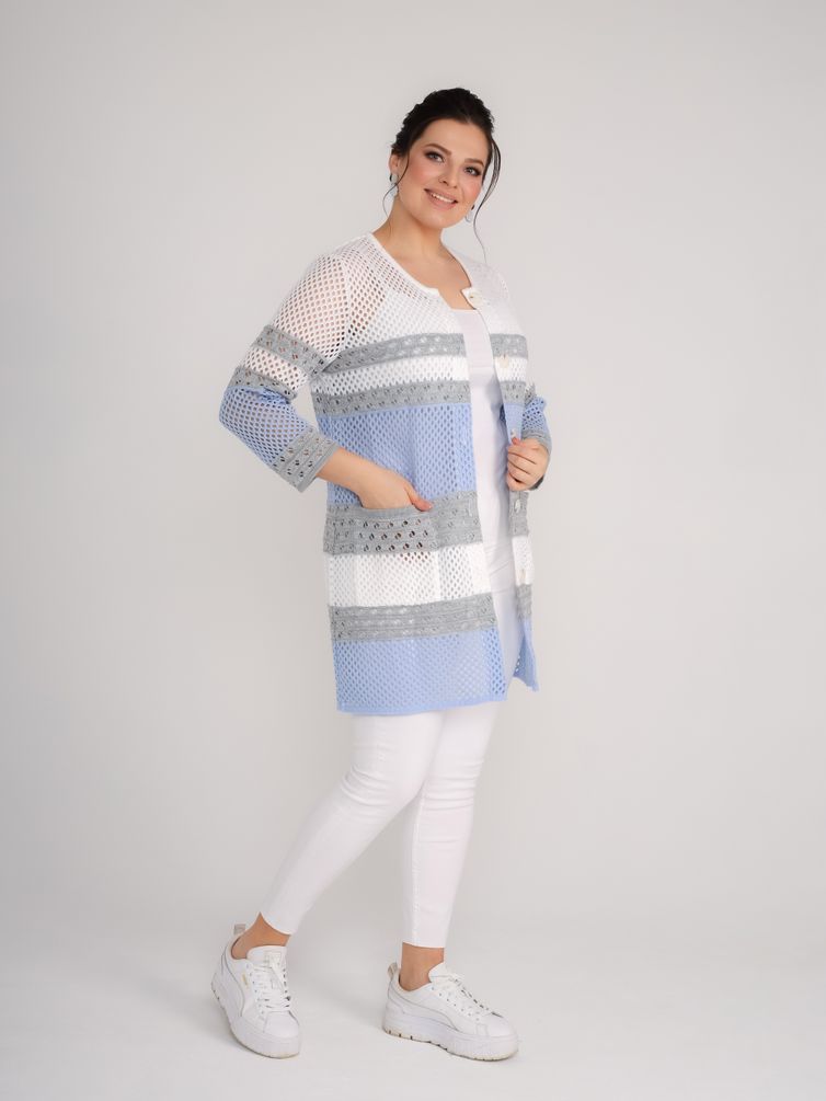 Кардиган BONADI арт. 1949 голубой