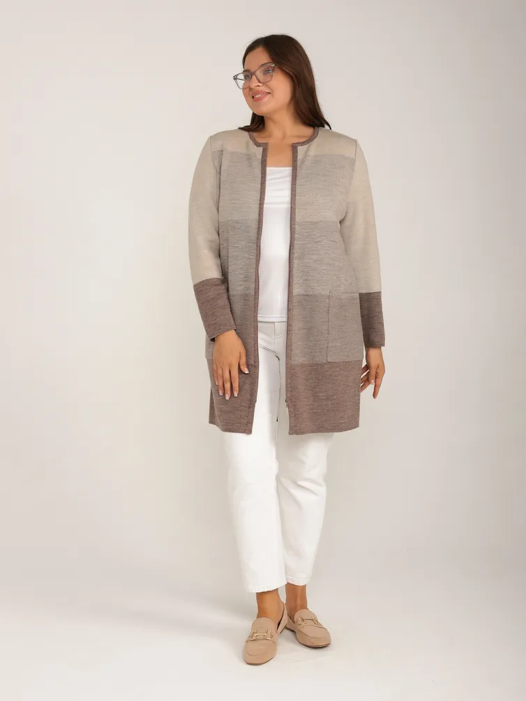 Sweter BONADI #2077 kapuchino