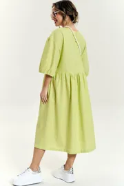 Sukienka SOVA #11226 limon