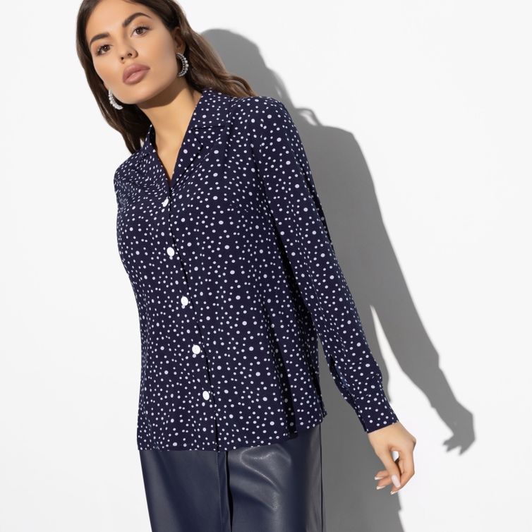 Blouse CHARUTTI #Iskrennost chuvstv (dark)