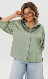 Blouse Anelli Laurel 1916 matcha latte