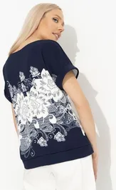Футболка CHARUTTI Жду чудо (floral print)