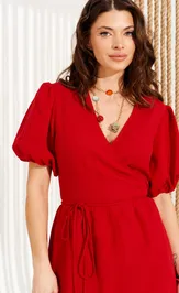 Dress Elletto Life 11131 krasnyj