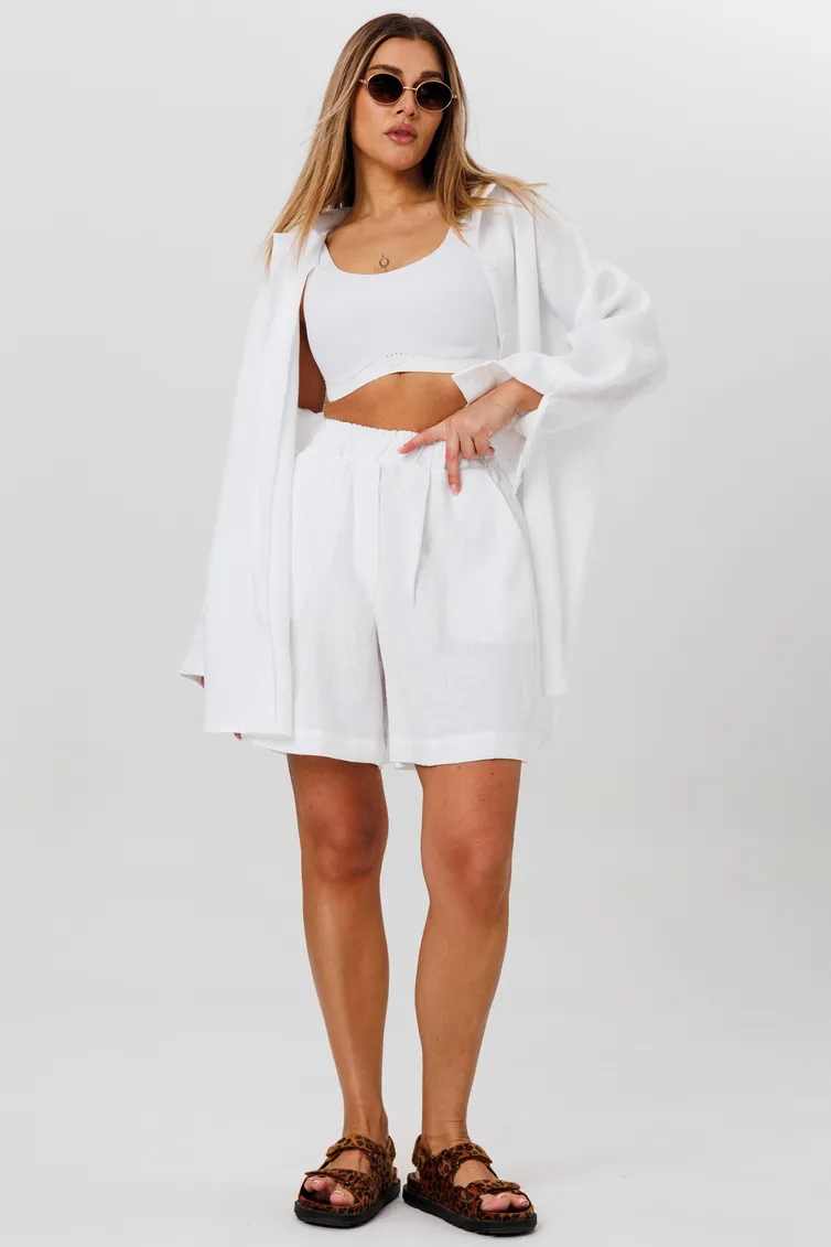 Shorts Ma Cherie #7001 belyj