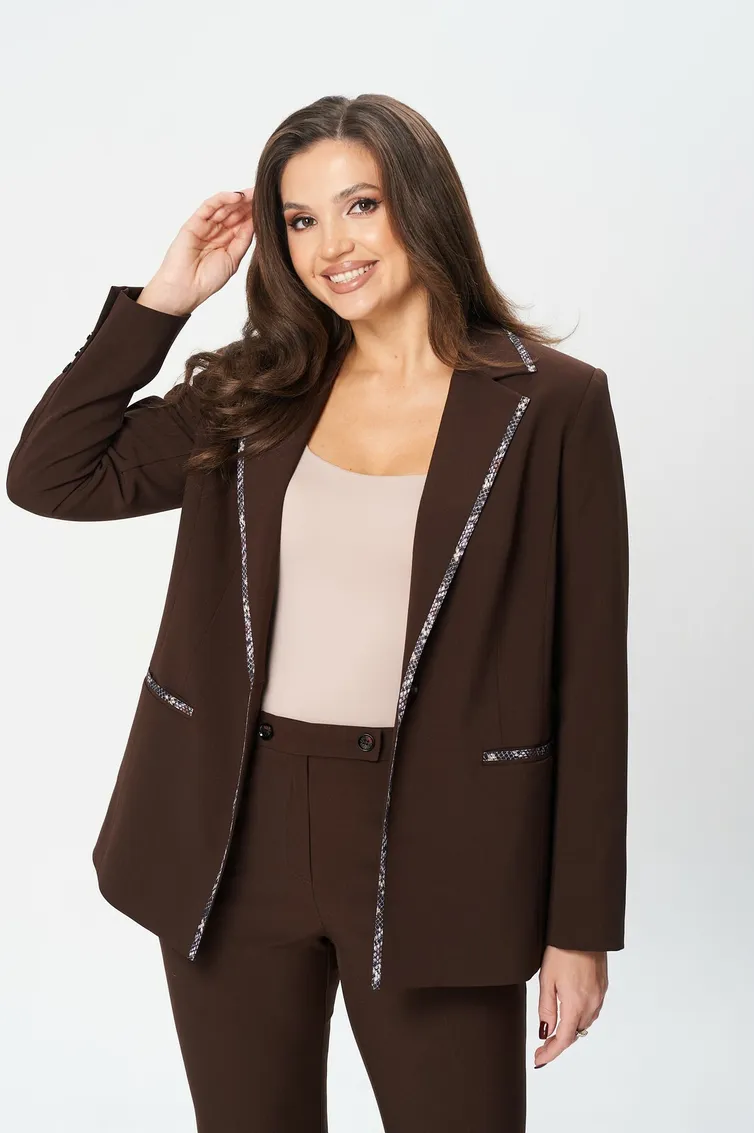 Garnitur Vilena-fashion #1018 shokolad+otdelka