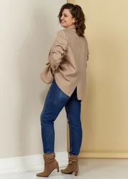 Żakiet Ava fashion #M-083 bezhevyj