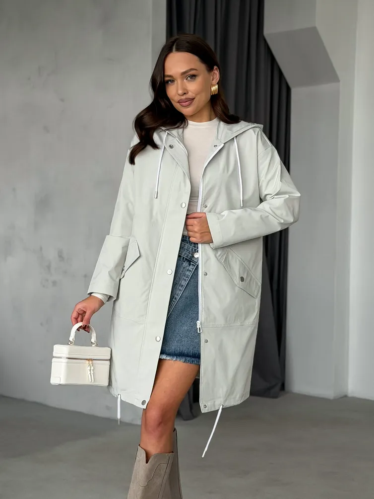 Jacket PRATA wear #S032 svetlo-seryj