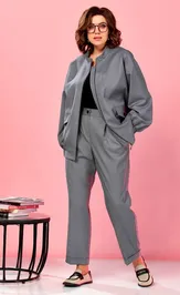 Костюм Ava fashion М-178 серый