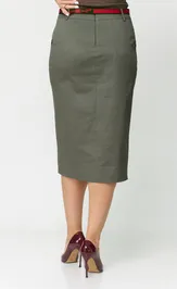 Spódnica БелЭльСтиль 598-302 oliva