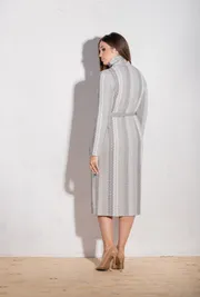 Sukienka MiSlana #6251 seryj