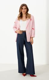 Жакет Panda 123830 бело-красный