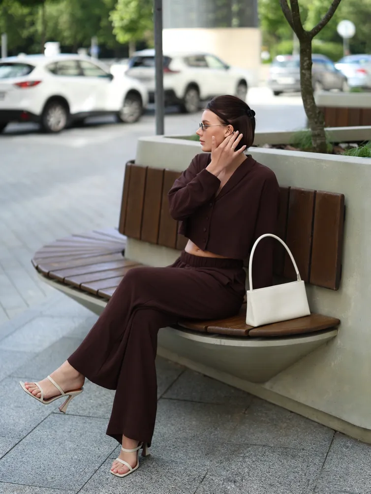 Spodnie Aura chic life #4192. 176