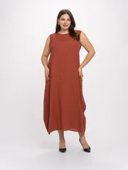 Платье FASHION CENTRE арт. Л-4258/Терракот