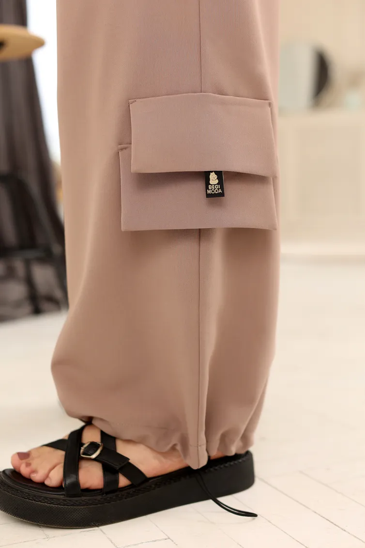 Брюки BegiModa арт. 6002 визон