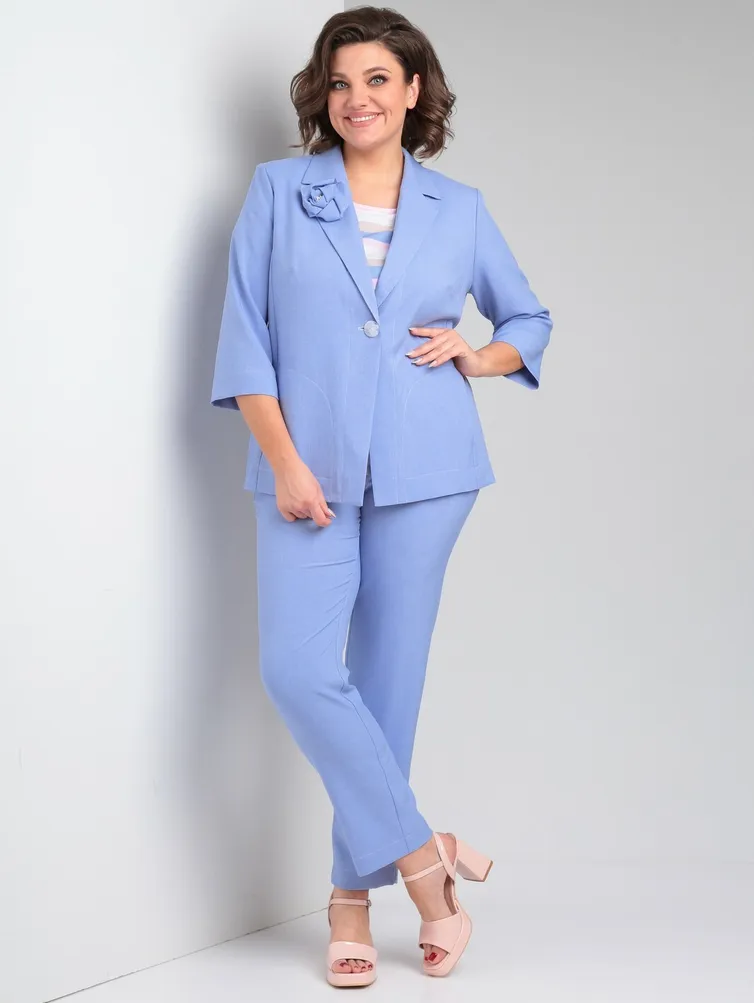 Костюм Vilena-fashion арт. 958 голубой