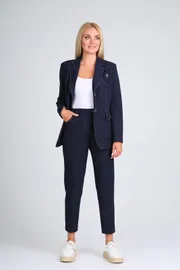 Garnitur Vilena-fashion #725 temno-sinij