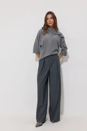Jumper Lyushe #4265 seryj