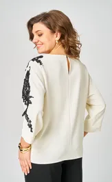 Блузка Rumoda 2277 дл.р молочный