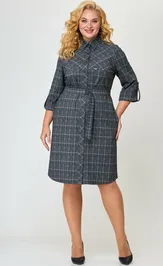 Dress LadyThreeStars 2472 kletka